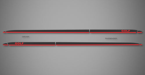 2-Tone Groove Trims for 2015-2021 Volkswagen e-Golf (Hatchback)
