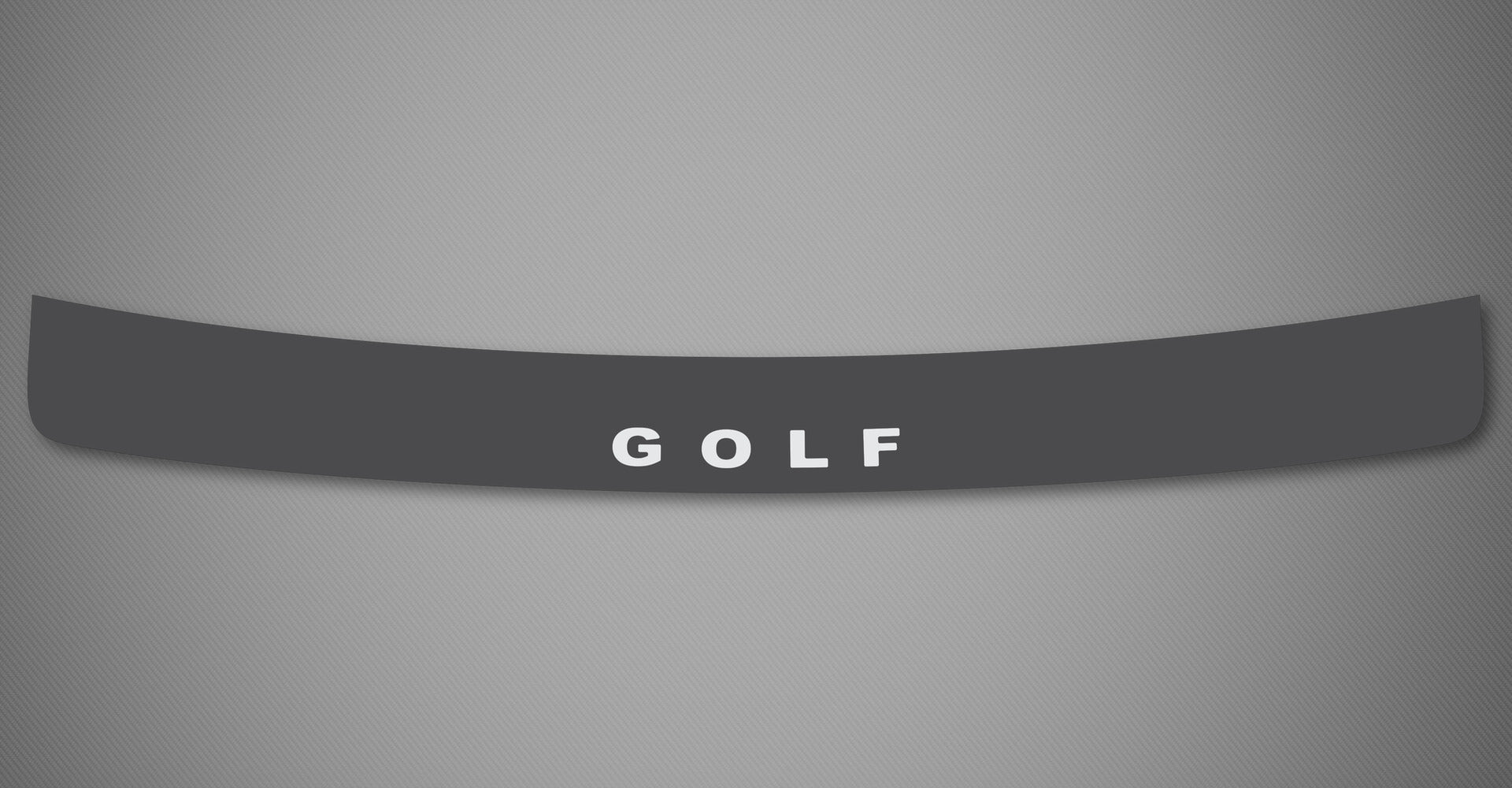 Bumper Protector w/ Logo for 2015-2021 Volkswagen e-Golf (Hatchback)