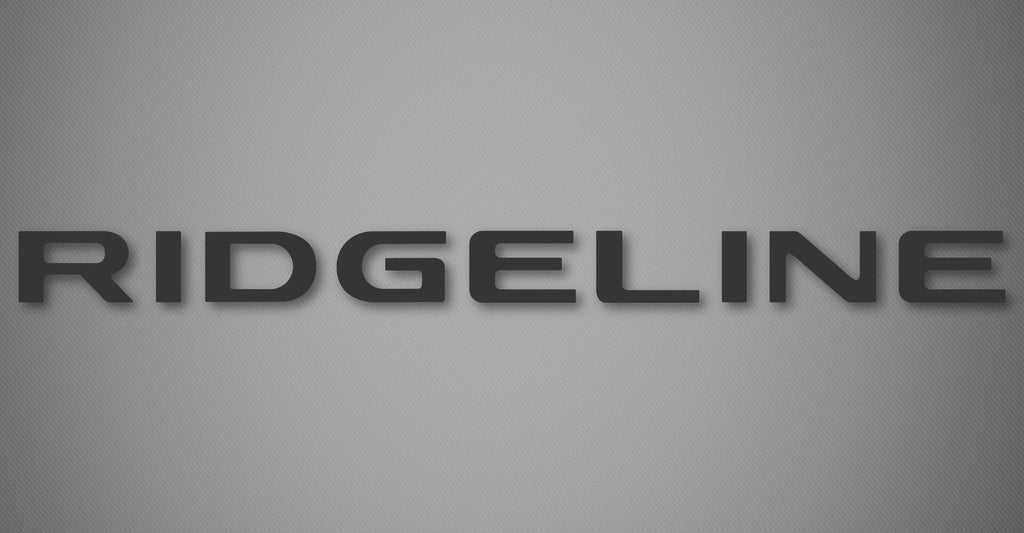 Tailgate Logo for 2024-2026 Honda Ridgeline (Crew Cab)