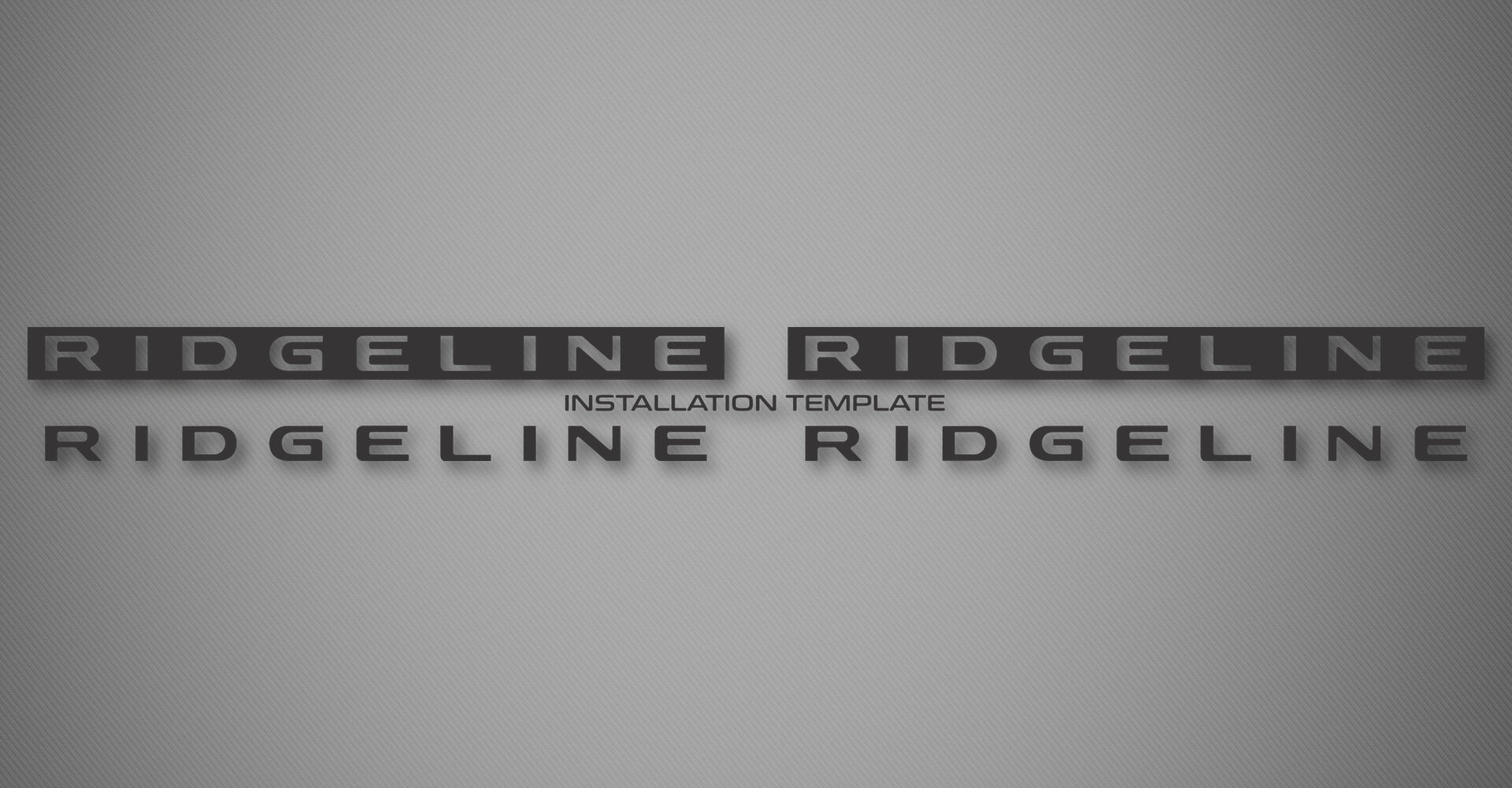 Hood Logo for 2024-2026 Honda Ridgeline (Crew Cab)