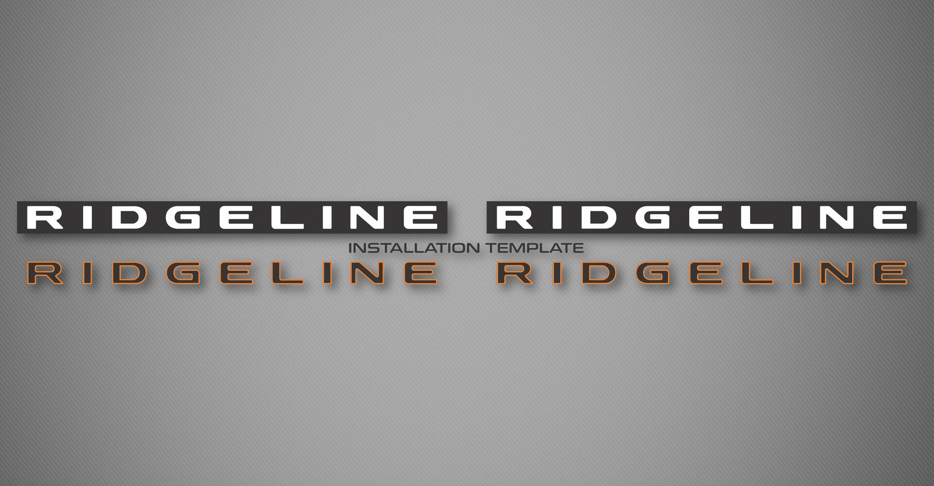 Hood Logo for 2024-2026 Honda Ridgeline (Crew Cab)