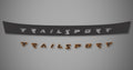 2-Tone Tailgate Logo for 2024-2026 Honda Ridgeline TrailSport (Crew Cab)