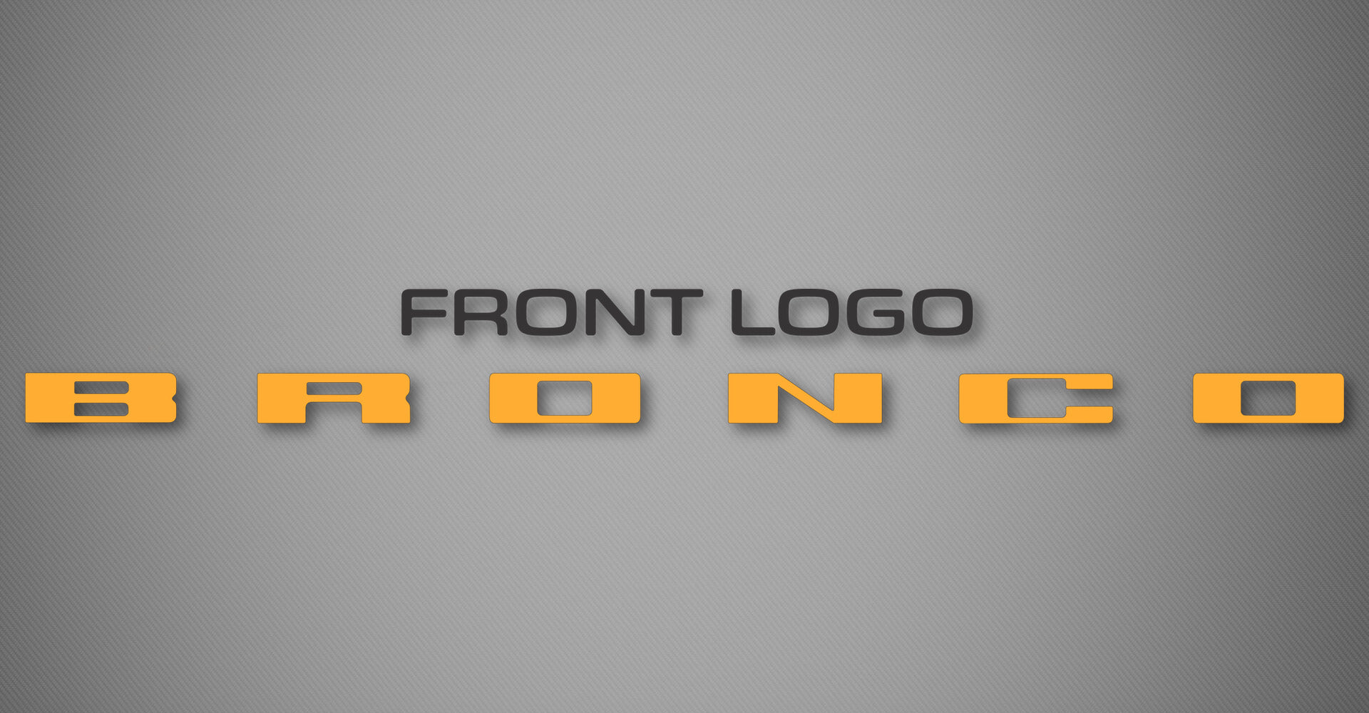 Hood Logo for 2021-2026 Ford Bronco