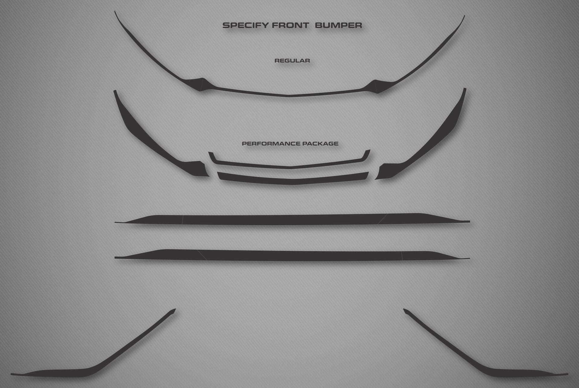 Rocker Trim Kit for 2015-2017 Ford Mustang (Convertible)