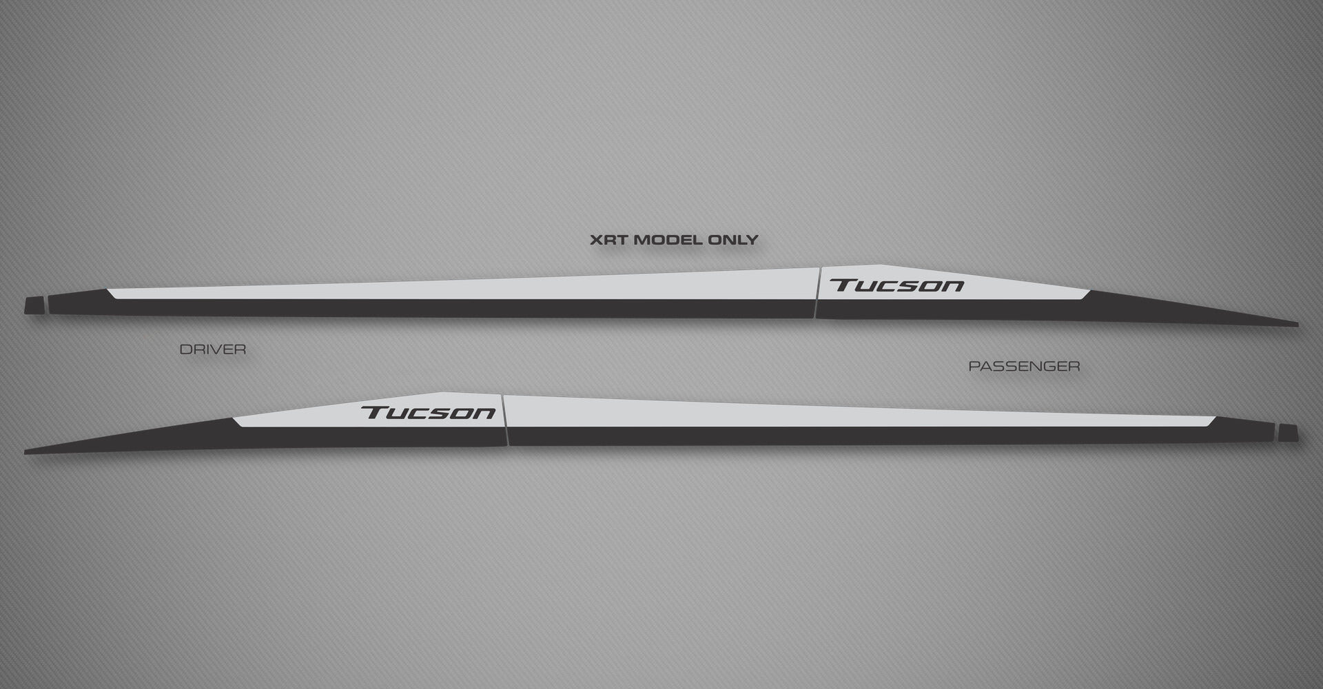 Rocker Trims (2Tone) for 2025-2026 Hyundai Tucson XRT