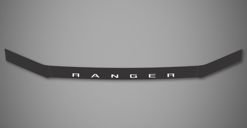 Hood Protector w/ Logo for 2023-2026 Ford Ranger (SuperCab)