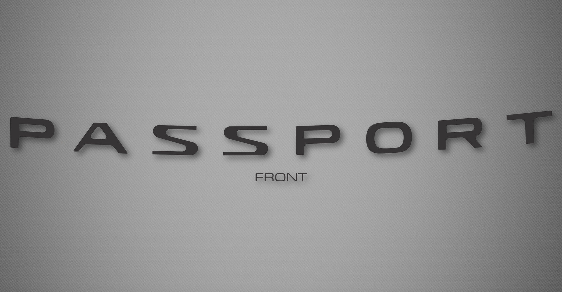 Hood Logo for 2026 Honda Passport