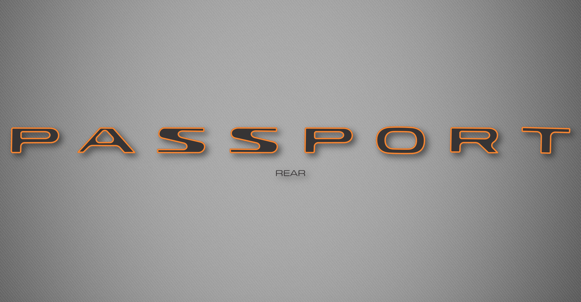 Tailgate Logo for 2026 Honda Passport