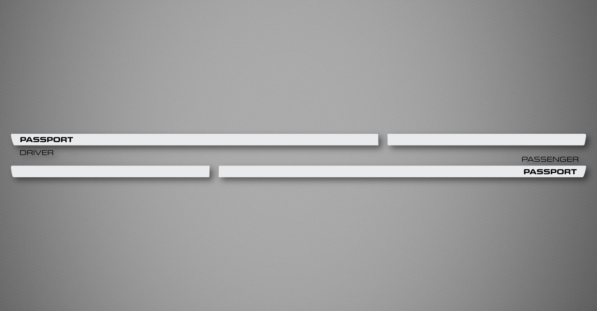 Chrome XS Body Side Moldings for 2026 Honda Passport
