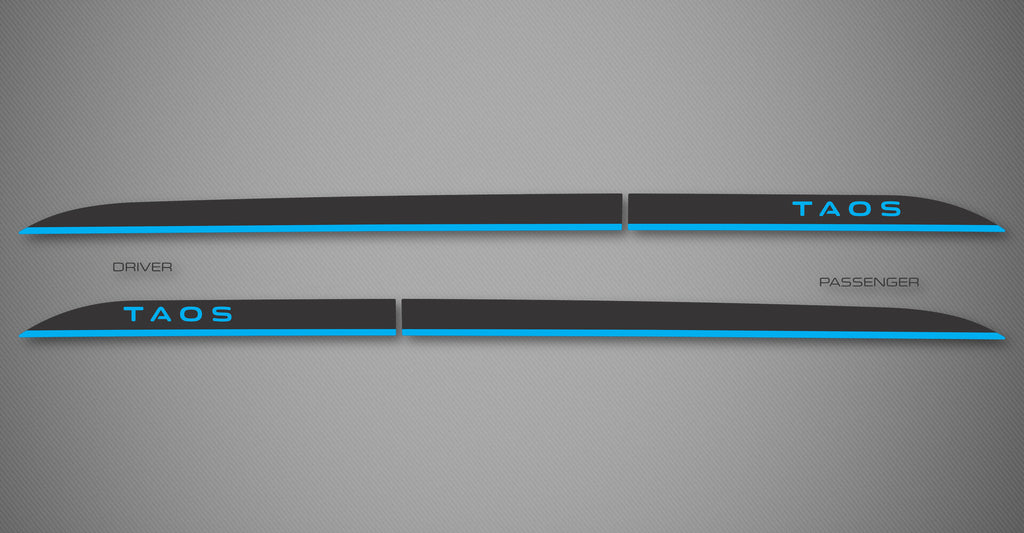 Rocker Trims (2Tone) for 2022-2026 Volkswagen Taos