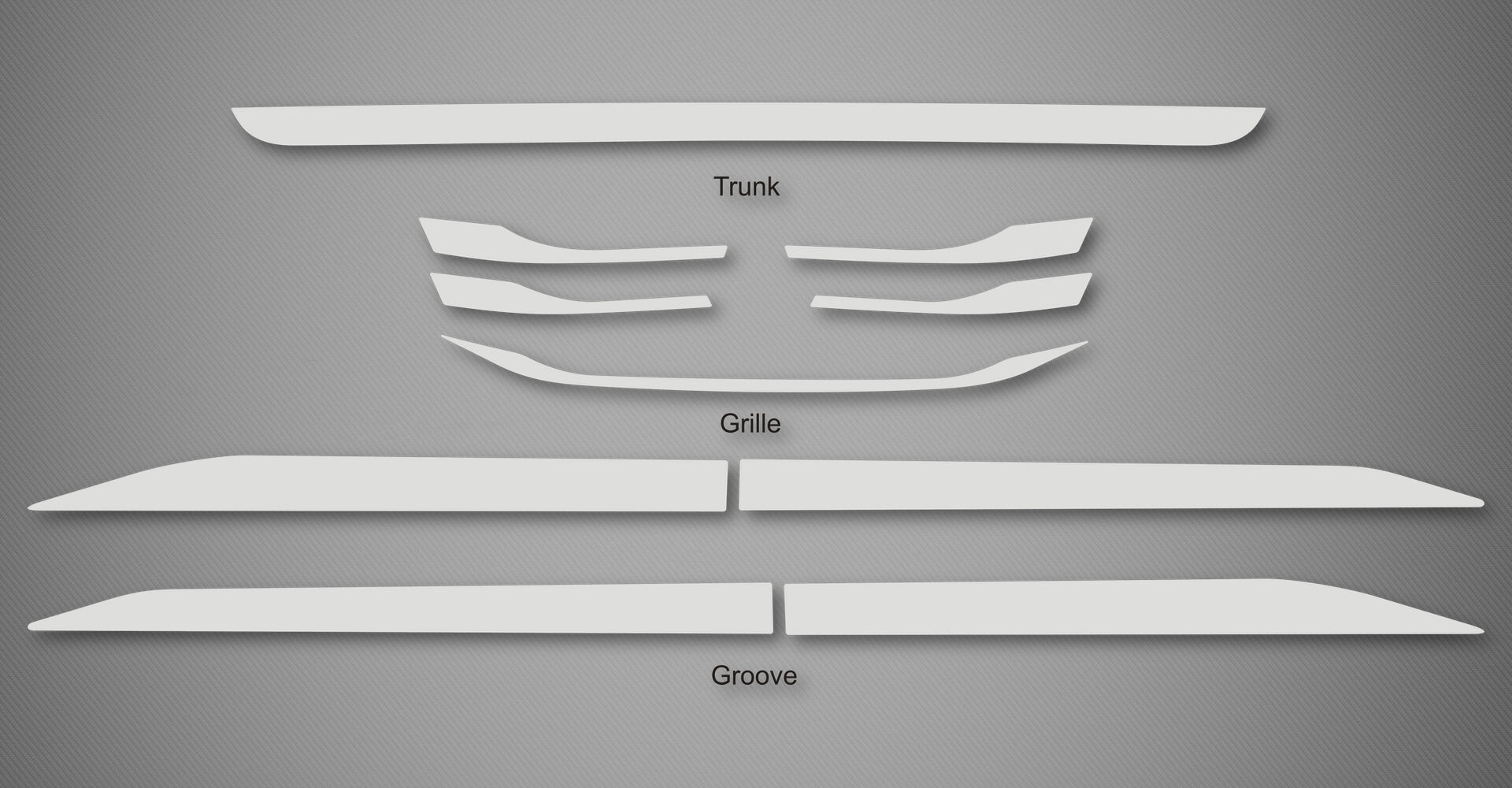 Groove Trim Kit for 2012-2017 Honda Odyssey