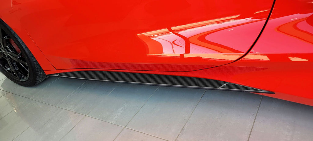 Rocker Trims for 2020-2026 Chevrolet Corvette (Convertible) — 3