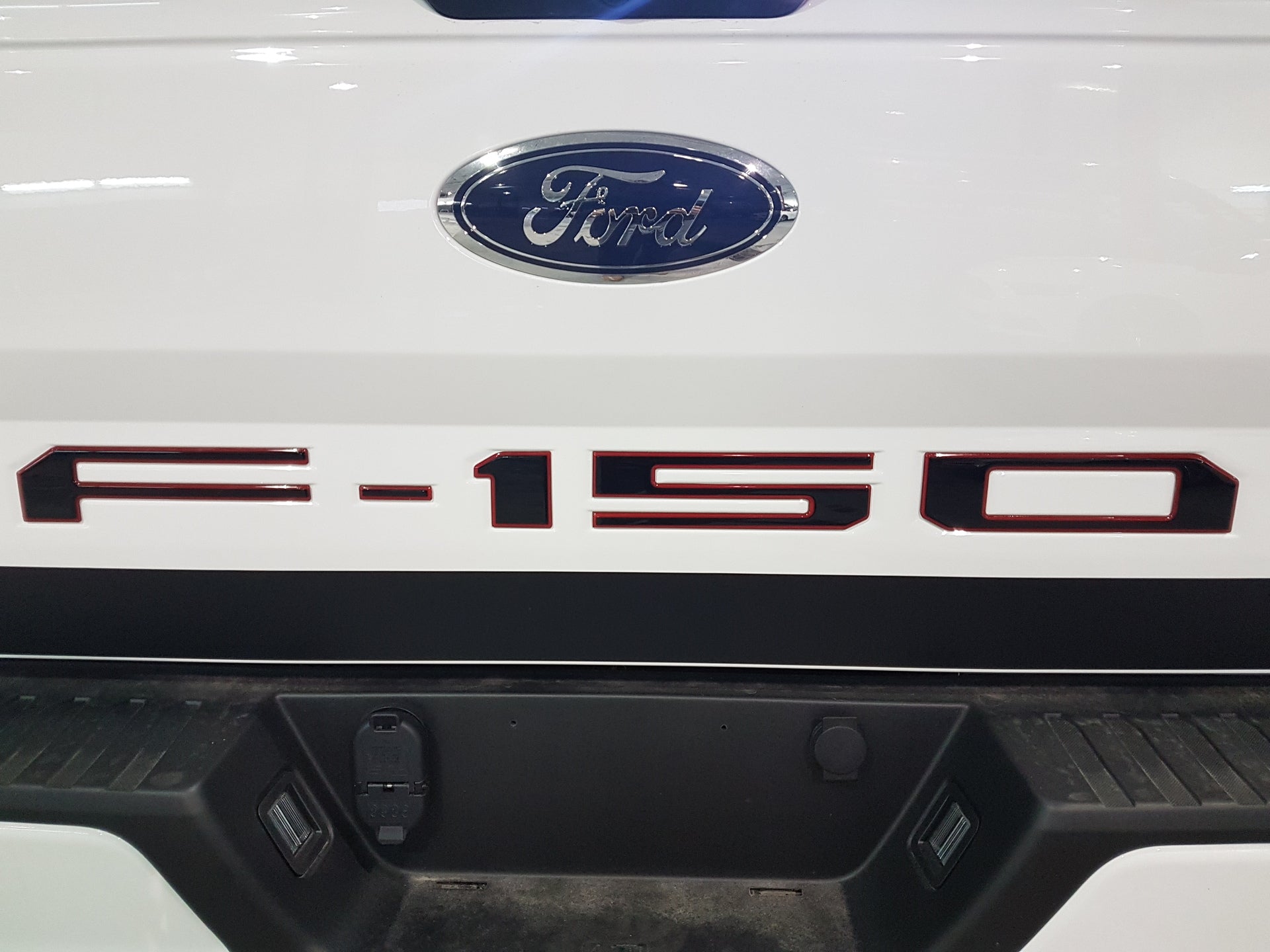 2-Tone Tailgate Logo for 2018-2020 Ford F-150 (Regular Cab) — 2