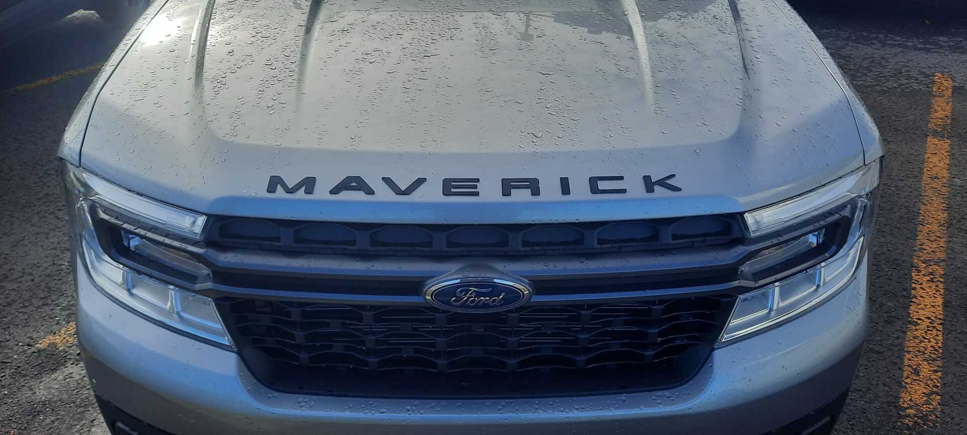 Hood and Tailgate Logo Kit for 2022-2026 Ford Maverick — 8