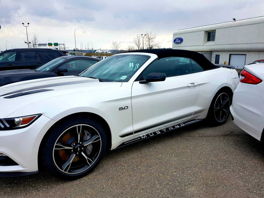 Rocker Trims for 2015-2023 Ford Mustang (Convertible) — 4