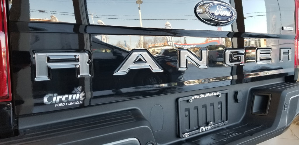 Tailgate Logo for 2019-2022 Ford Ranger (SuperCab) — 4