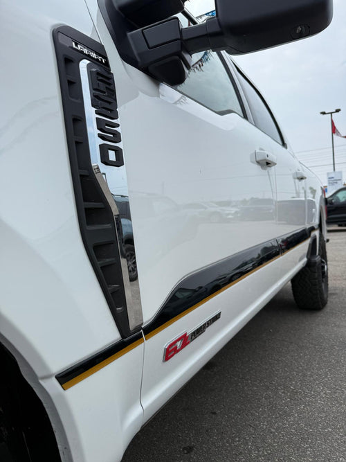 2-Tone Groove Trims for 2023-2026 Ford F-250 Super Duty (Crew Cab) — 2