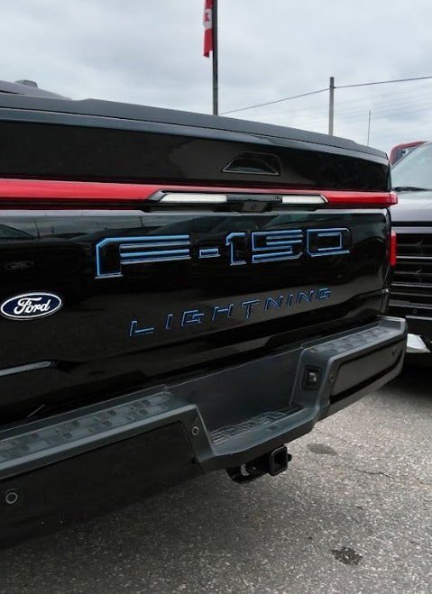 2-Tone Tailgate Logo for 2022-2026 Ford F-150 Lightning (Crew Cab) — 4