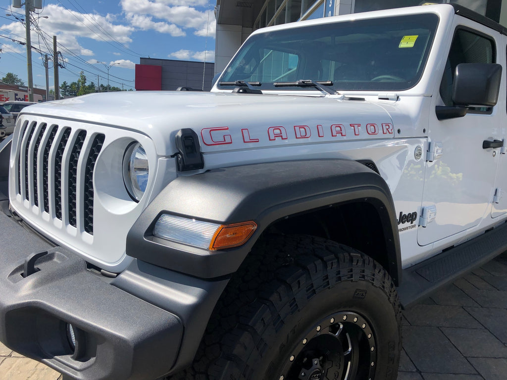 2-Tone Hood Logo for 2020-2026 Jeep Gladiator — 3