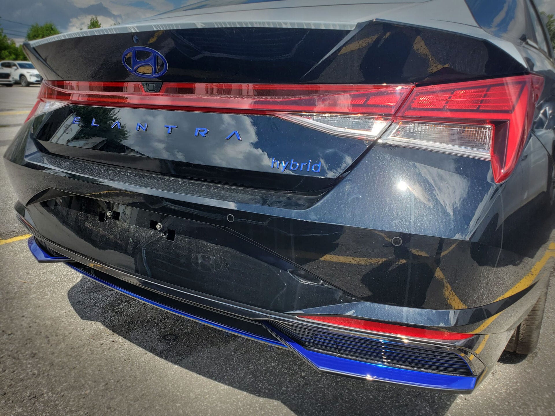 Tailgate Logo for 2021-2026 Hyundai Elantra — 2