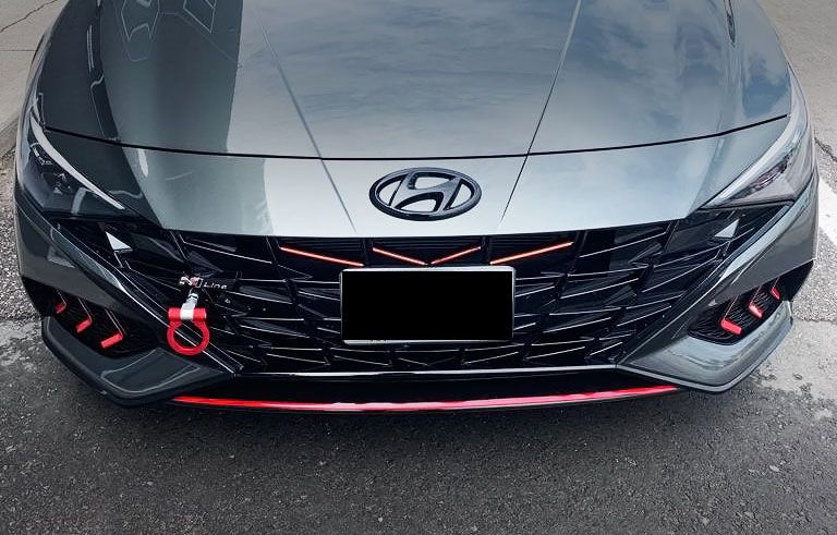 Rocker Trims (2Tone) for 2021-2023 Hyundai Elantra — 6