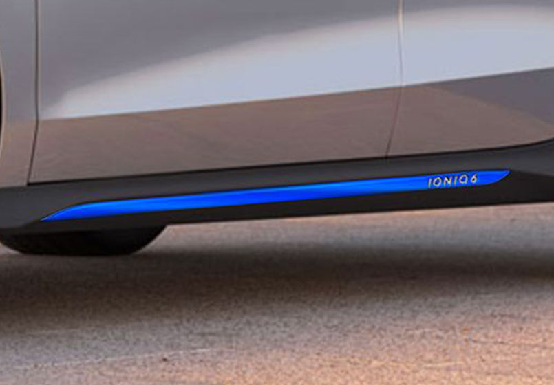 Rocker Trims for 2023-2025 Hyundai Ioniq 6 — 4