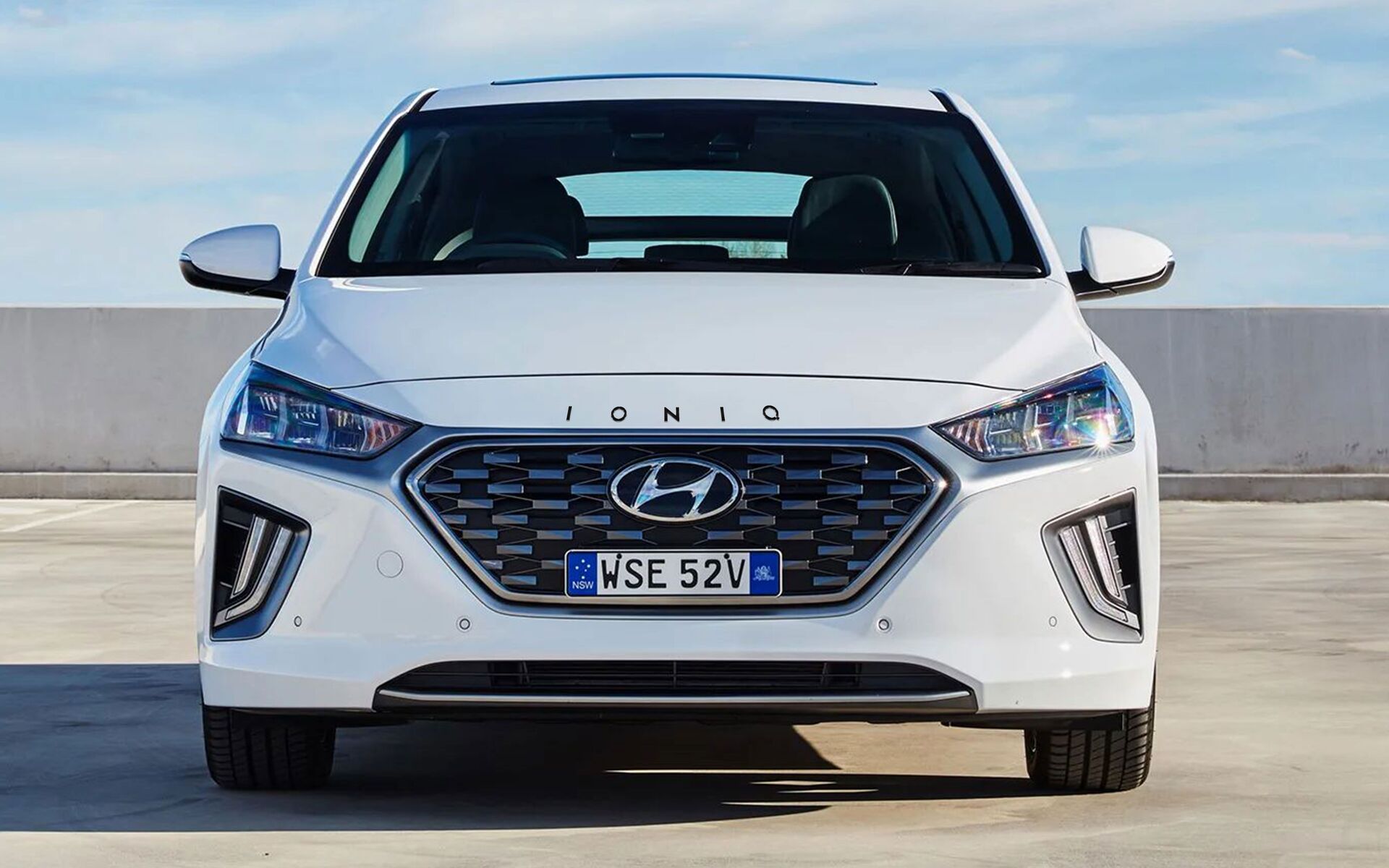 Hood Logo for 2018-2022 Hyundai Ioniq (Hatchback) — 3