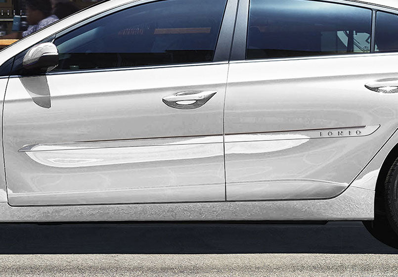Venom B Body Side Moldings for 2018-2022 Hyundai Ioniq (Hatchback) — 2