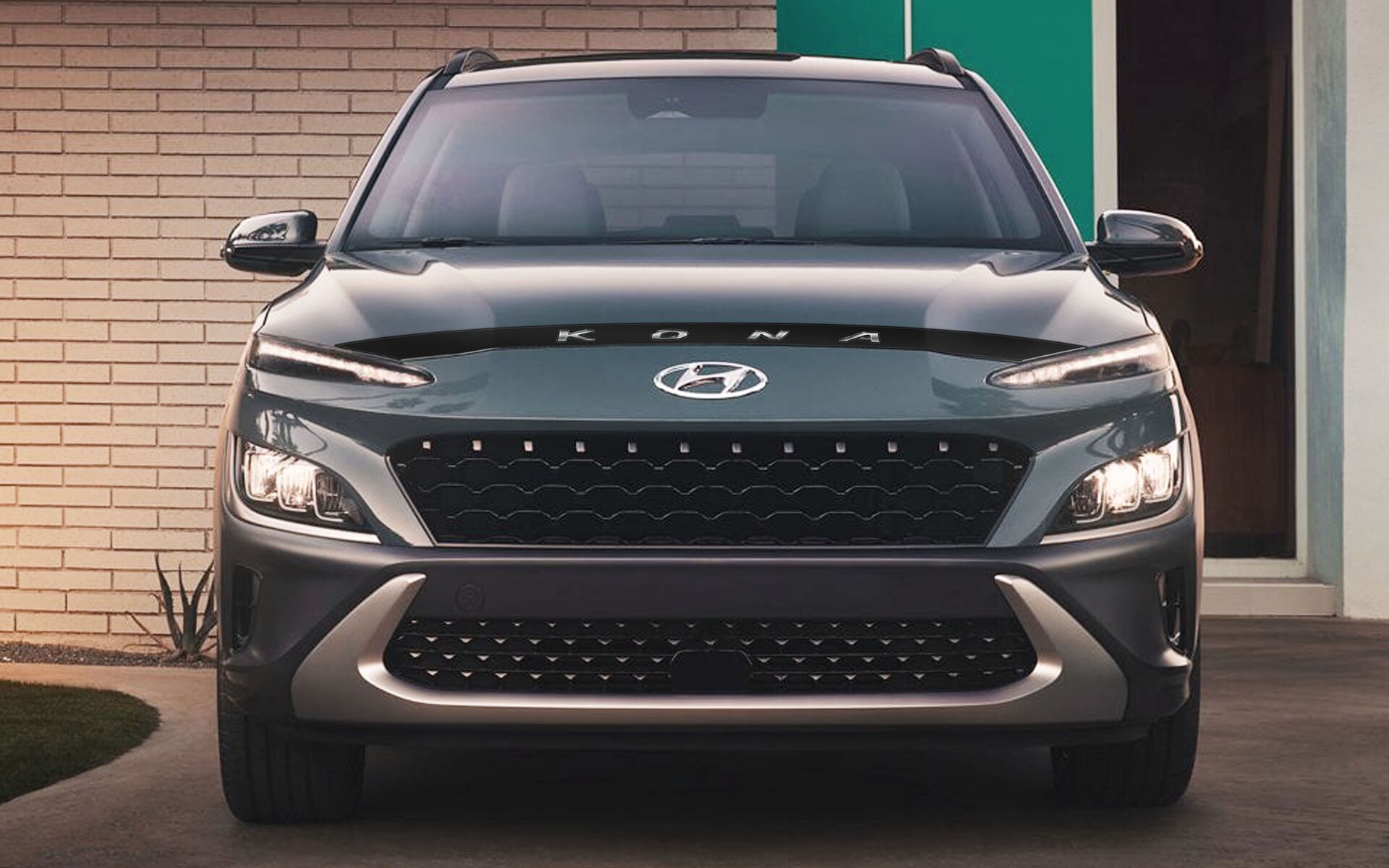 Hood Protector w/ Logo for 2022-2023 Hyundai Kona — 5