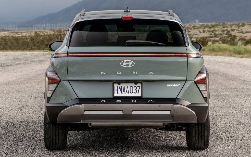 Bumper Protector w/ Logo for 2024-2026 Hyundai Kona — 2