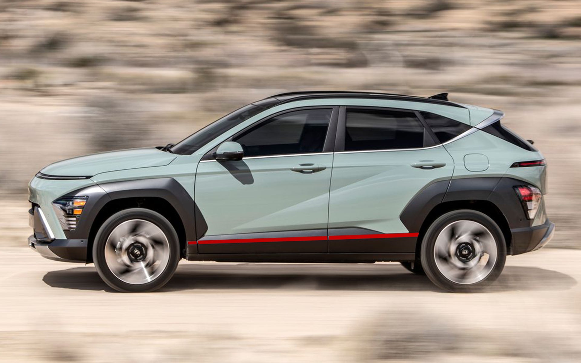 Rocker Trims for 2024-2026 Hyundai Kona — 2