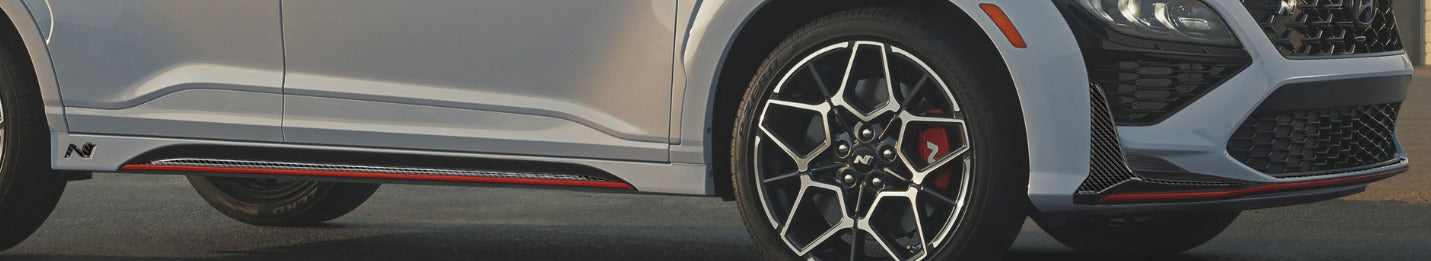 Rocker Trim Kit for 2022-2023 Hyundai Kona N N-Line — 2