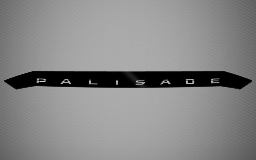 Hood Protector w/ Logo for 2020-2025 Hyundai Palisade — 2