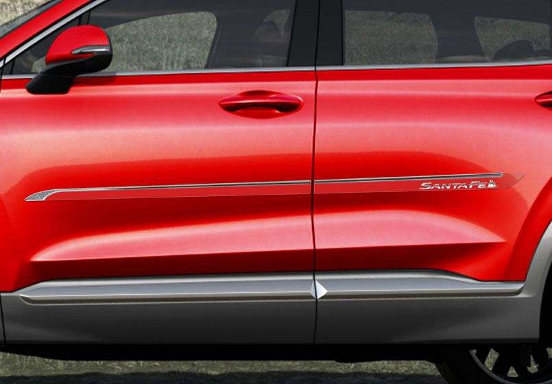 Venom B Body Side Moldings for 2013-2023 Hyundai Santa Fe — 4