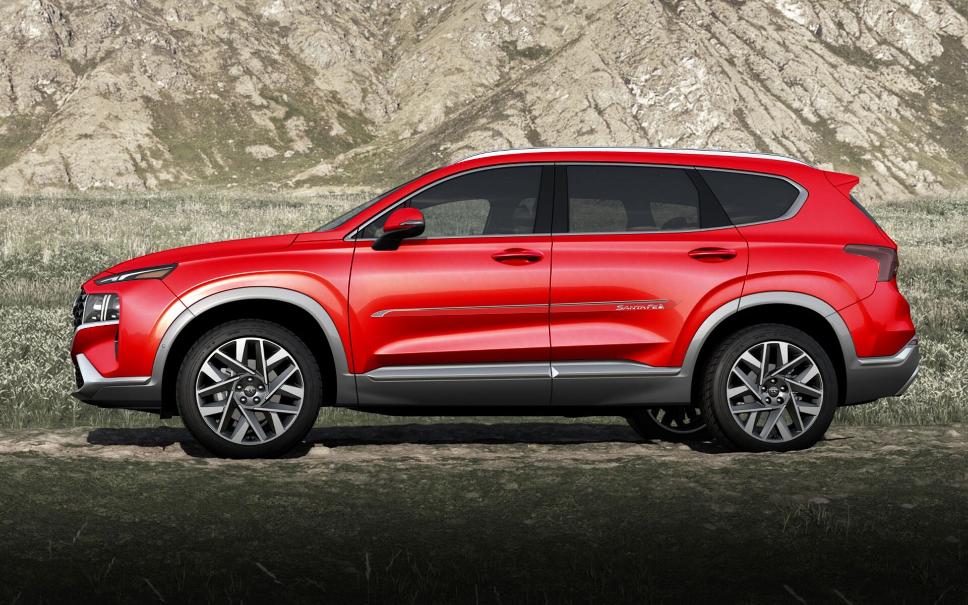 Venom B Body Side Moldings for 2013-2023 Hyundai Santa Fe — 5
