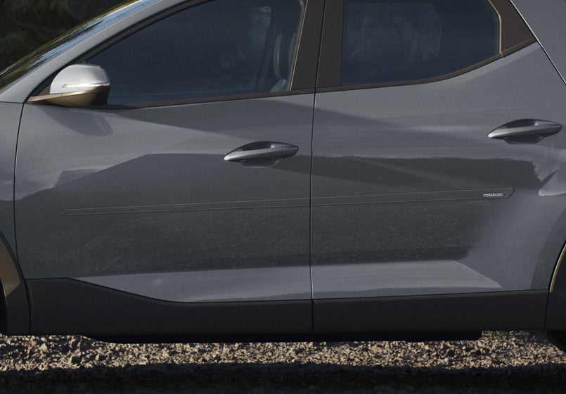Chrome XS Body Side Moldings for 2022-2026 Hyundai Santa Cruz — 2