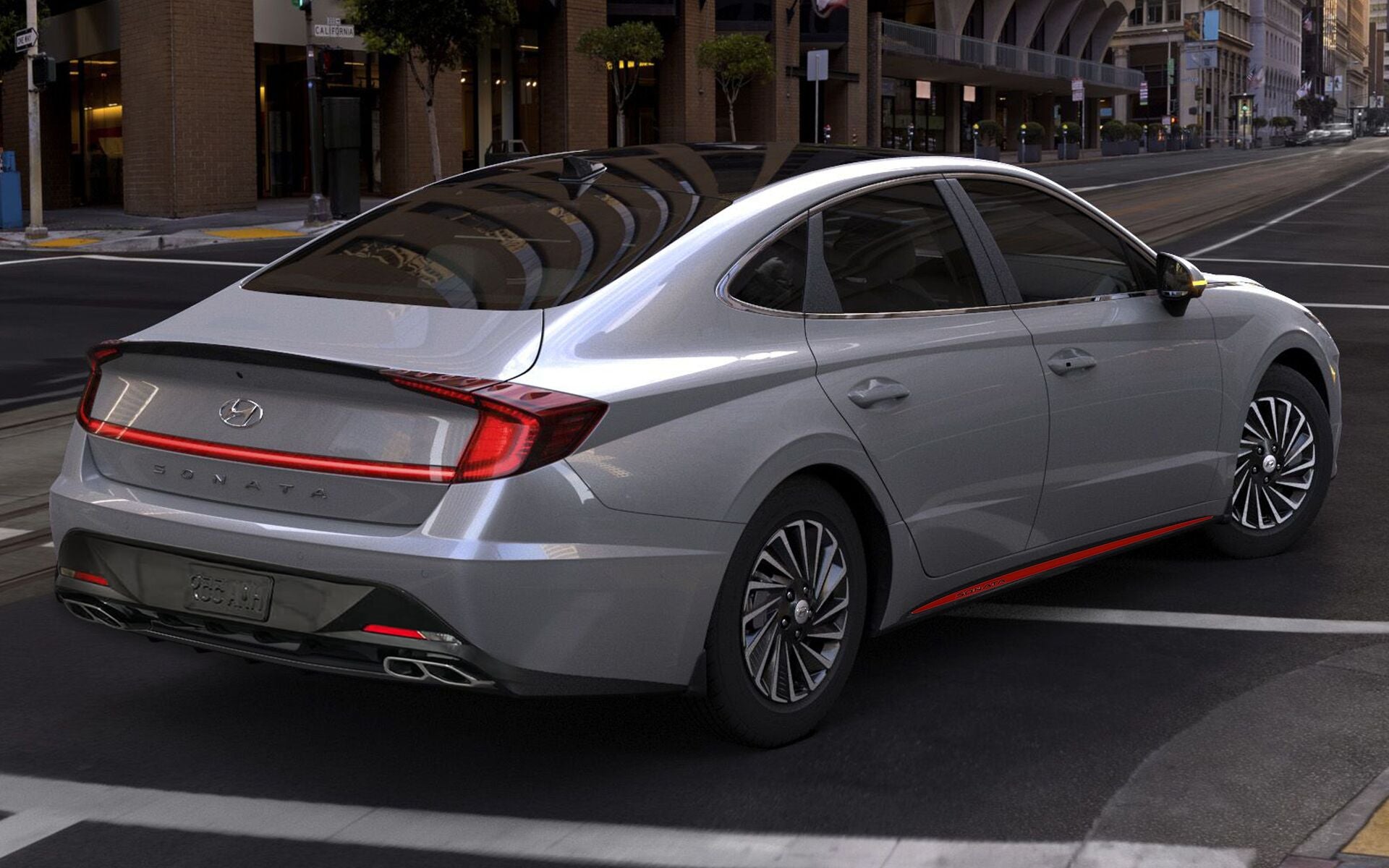 Rocker Trims for 2020-2023 Hyundai Sonata — 6