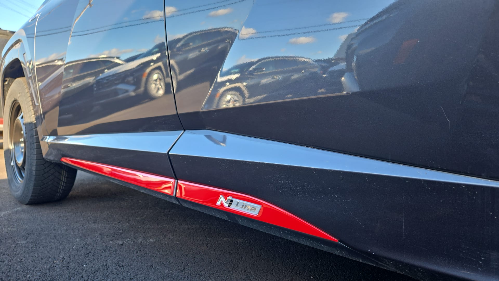 Rocker Trims for 2022-2026 Hyundai Tucson N Line — 4
