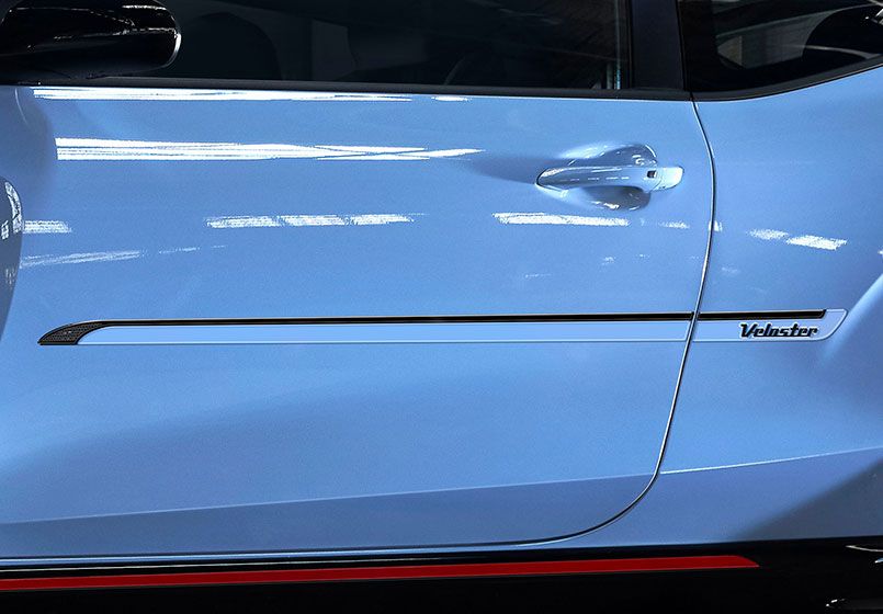 Venom B Body Side Moldings for 2019-2023 Hyundai Veloster (Hatchback) — 3