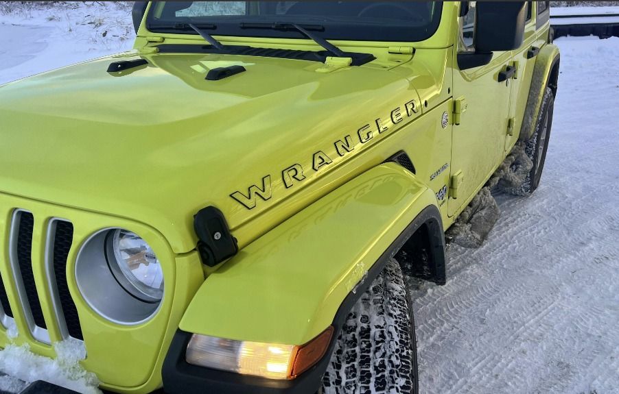 2-Tone Hood Logo for 2018-2026 Jeep Wrangler — 5