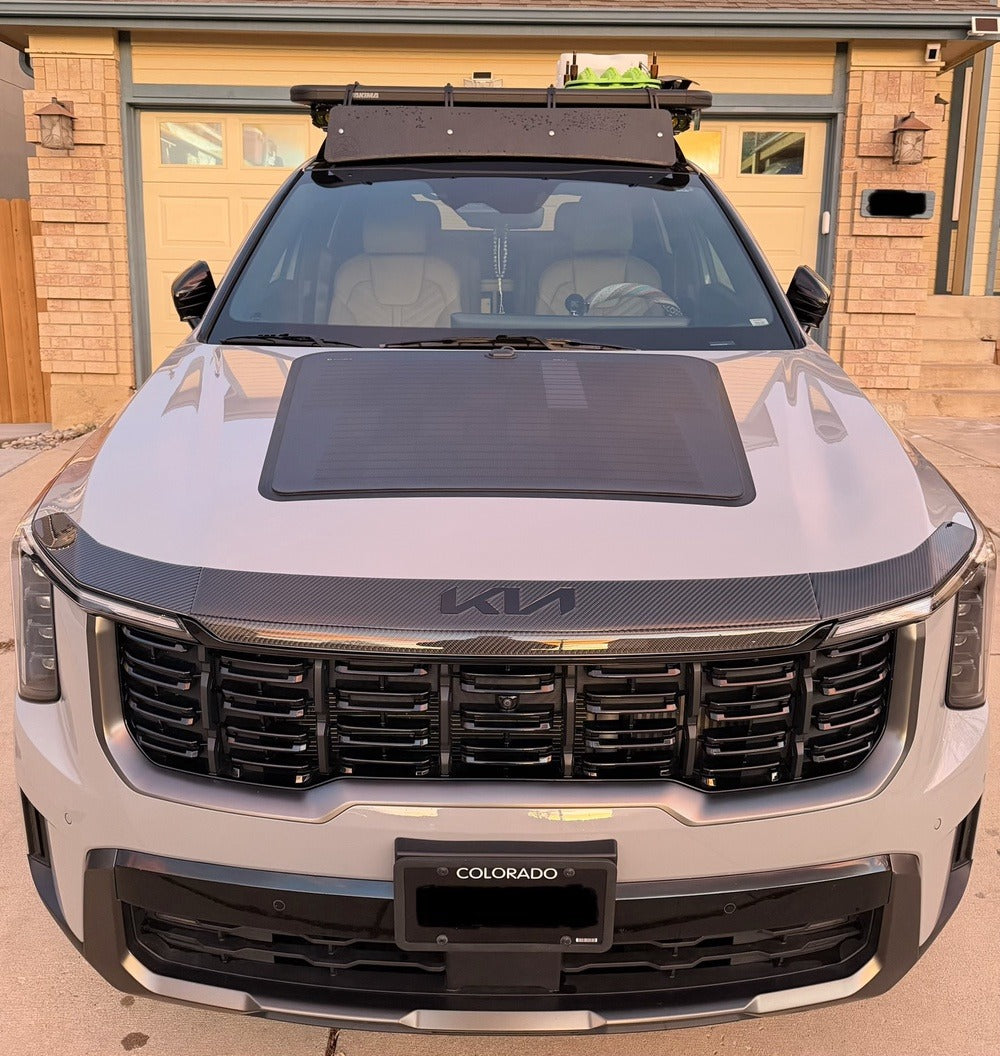 Hood Protector w/ Logo for 2024-2026 Kia Sorento (Cut-Out) — 4