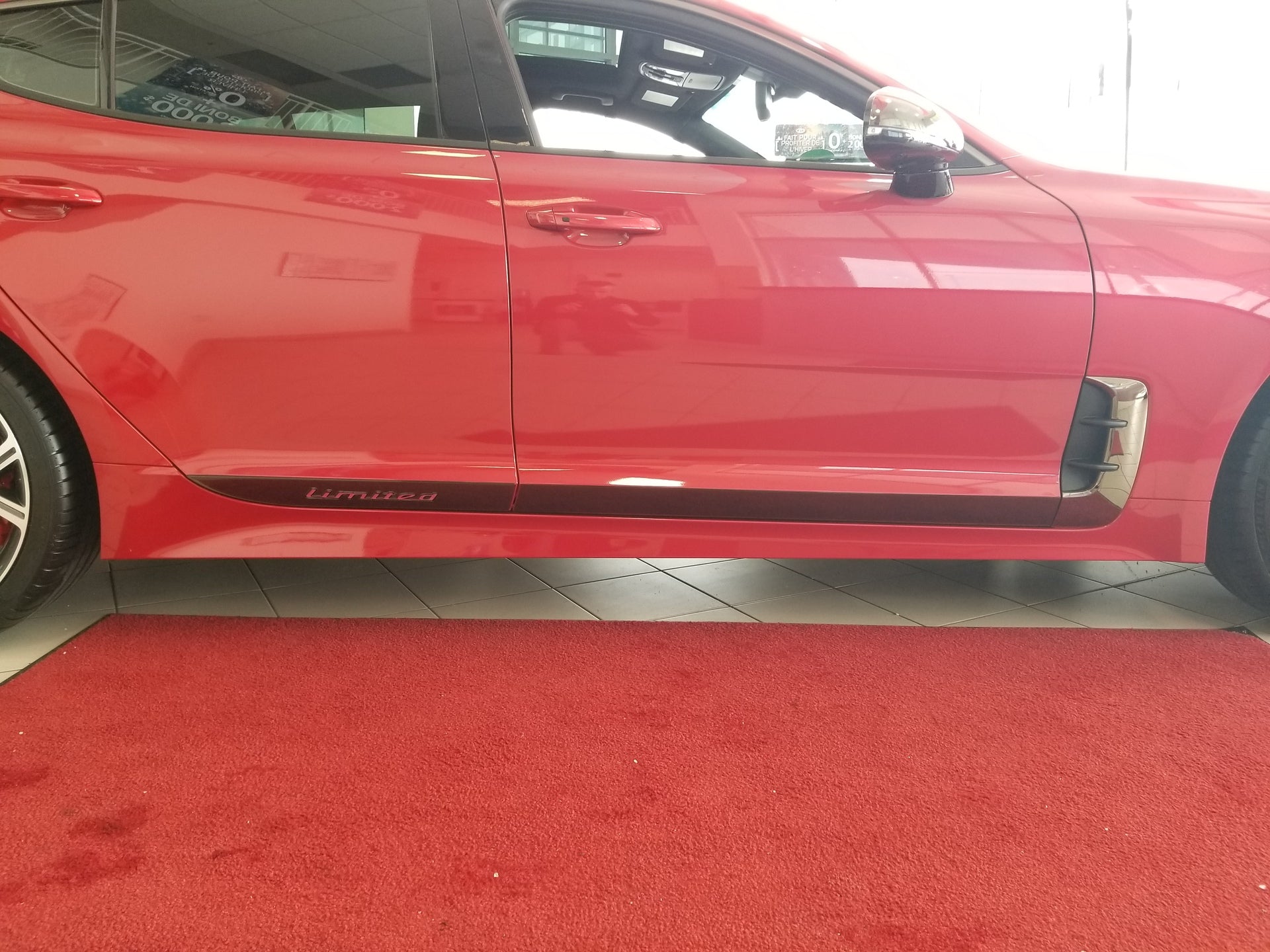 Rocker Trims for 2018-2023 Kia Stinger — 5