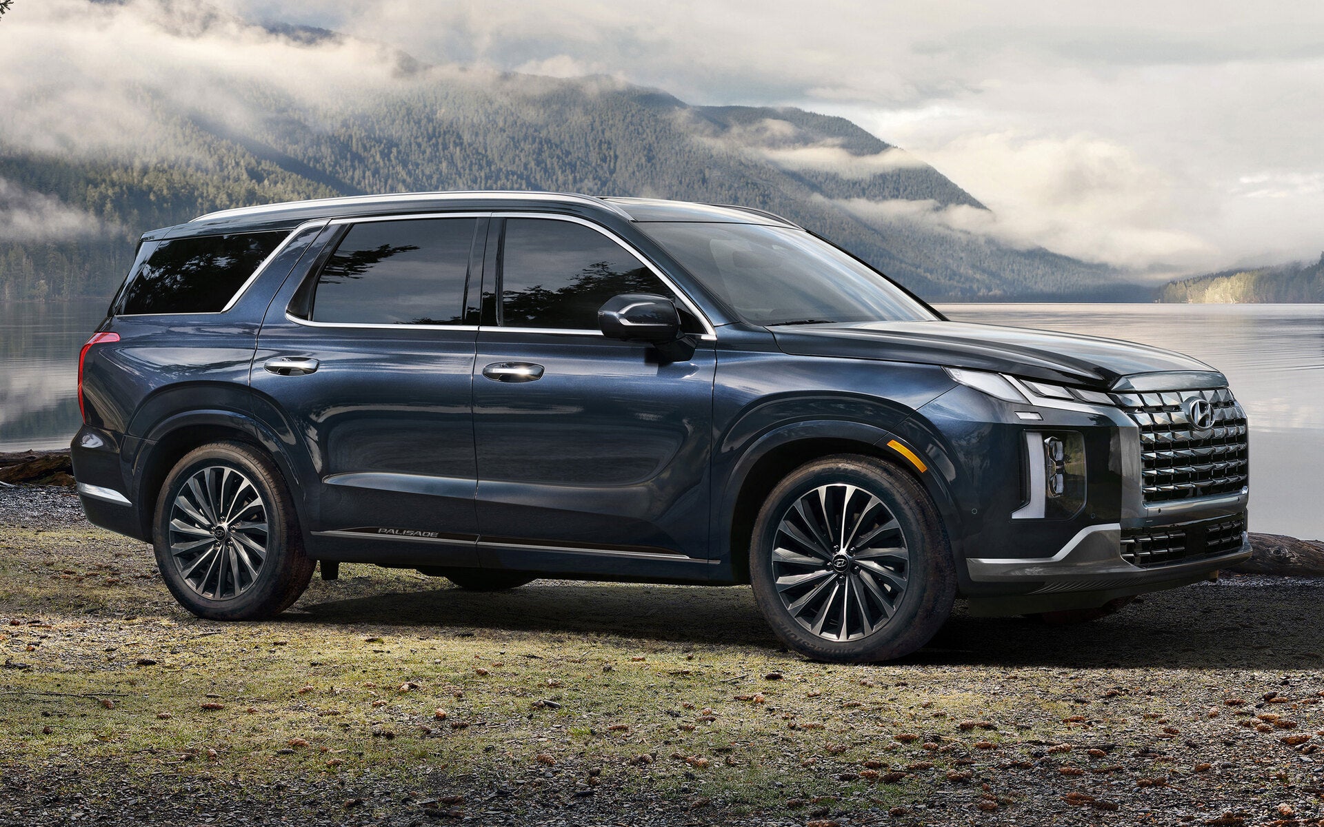 Rocker Trims (2Tone) for 2020-2025 Hyundai Palisade — 3