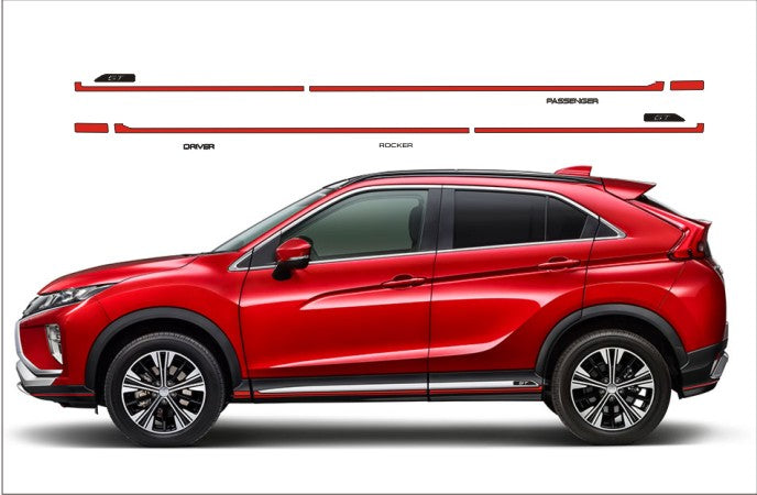 Rocker Trims for 2018-2021 Mitsubishi Eclipse Cross — 2
