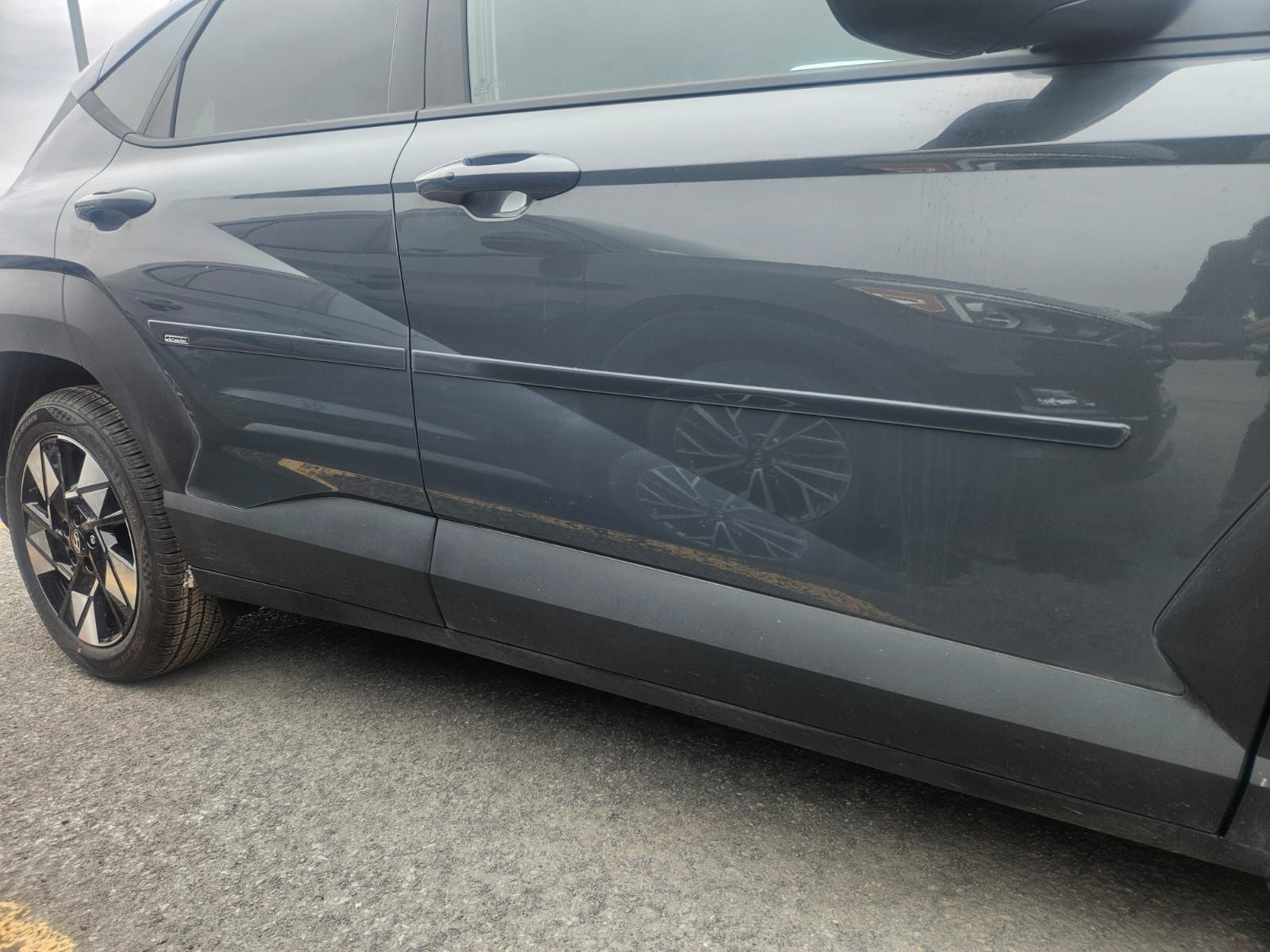 Paint XS Body Side Moldings for 2024-2026 Hyundai Kona — 5