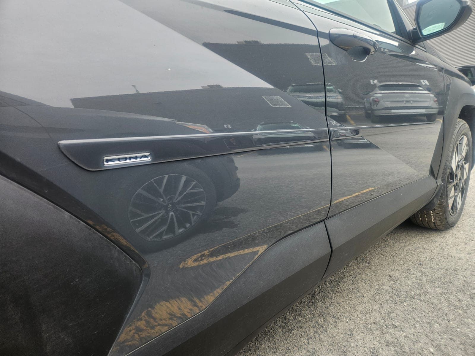 Paint XS Body Side Moldings for 2024-2026 Hyundai Kona — 4