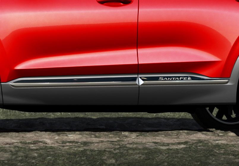 Rocker Trims (2Tone) for 2019-2023 Hyundai Santa Fe — 6