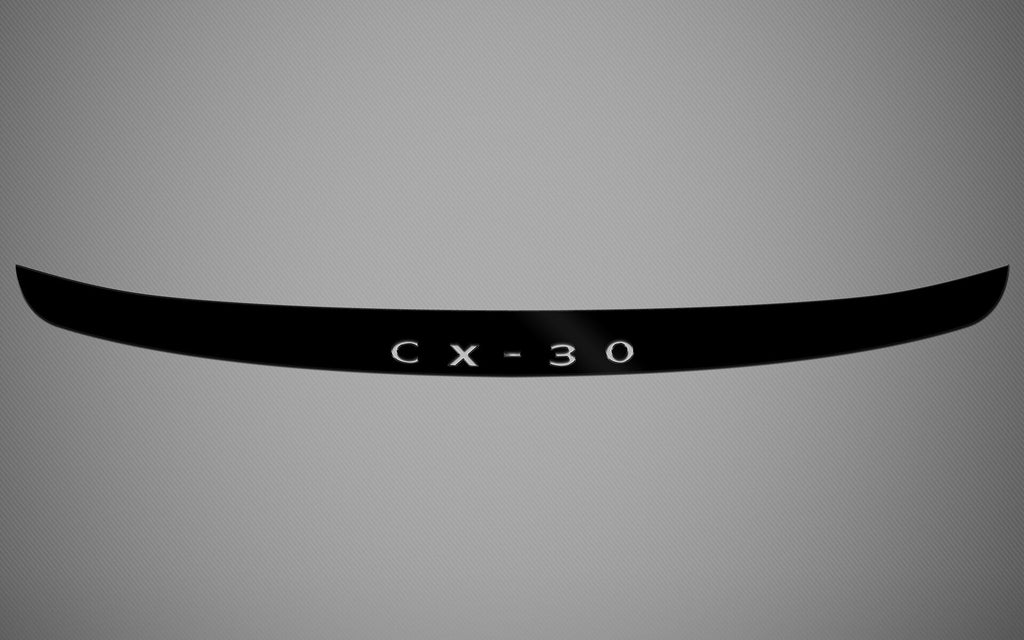 Bumper Protector w/ Logo for 2020-2026 Mazda CX-30 — 2