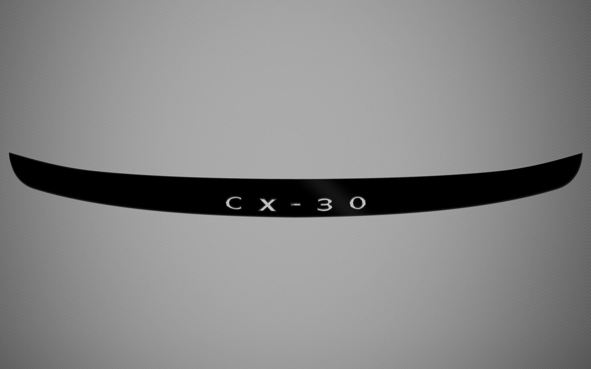 Bumper Protector w/ Logo for 2020-2026 Mazda CX-30 — 2