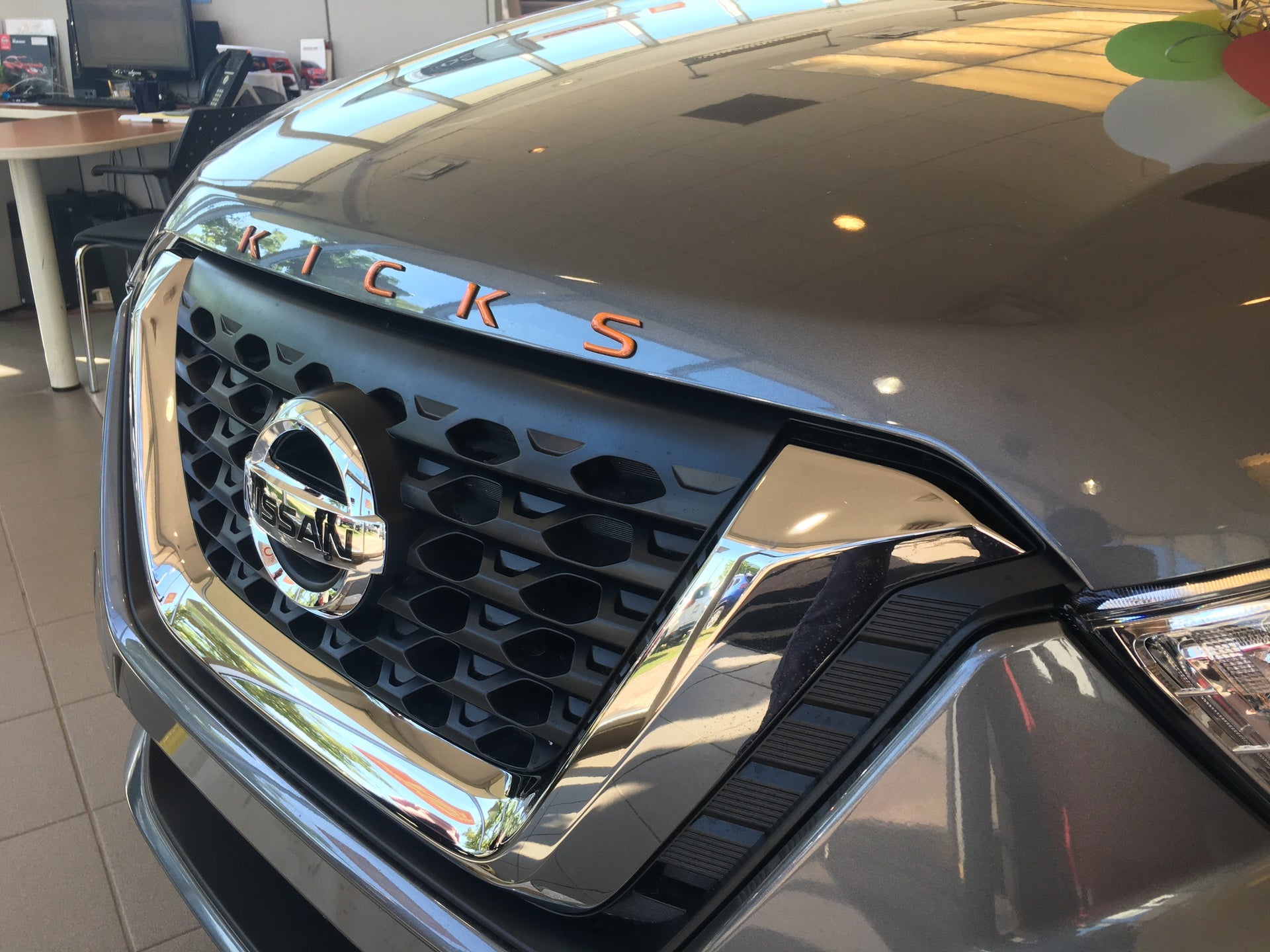 Hood Logo for 2018-2020 Nissan Kicks — 4